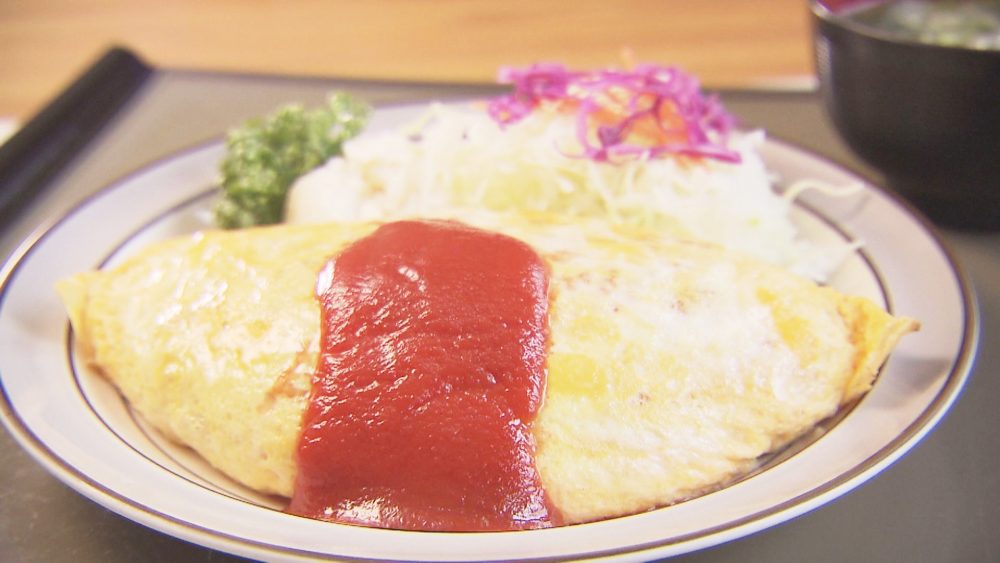 長く愛されるレトロオムライス