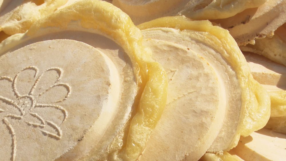 焼きたてせんべい「恋」