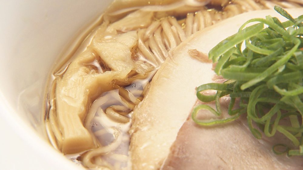 ほんのりと甘い鶏だし