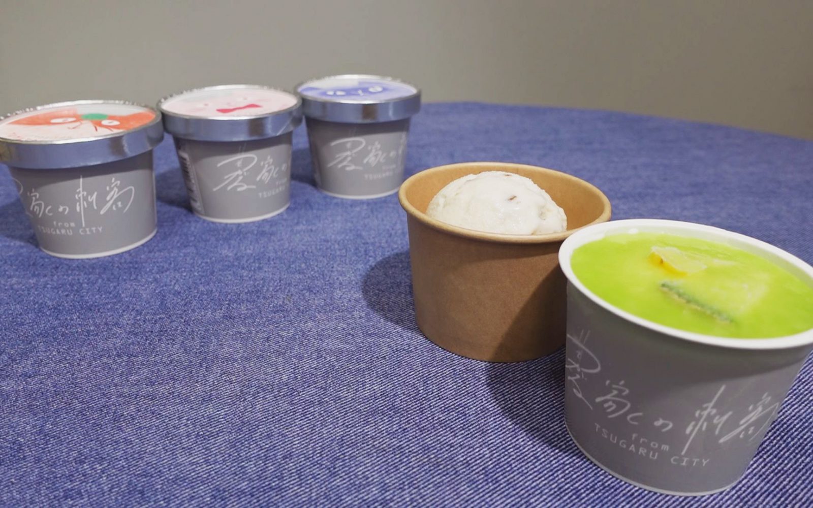 地元の食彩を使った新感覚ジェラート！