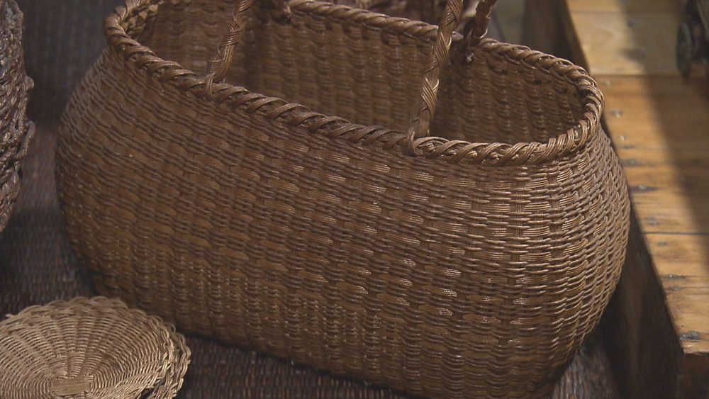 こより細工で作られた作品がずらり！