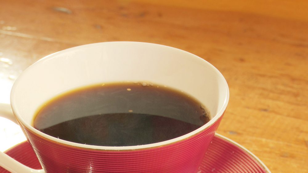 熱風焙煎のコーヒー