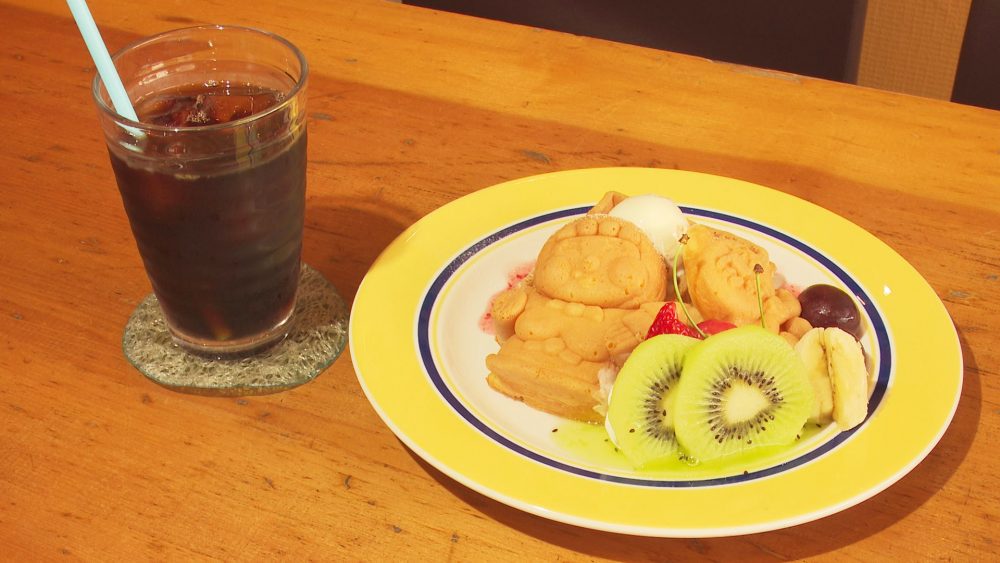 ハーフサイズワッフルセット