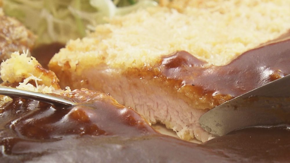 サクサクの豚ロースカツ