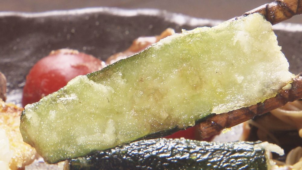 甘みに驚き！「きゅうりのフライ」
