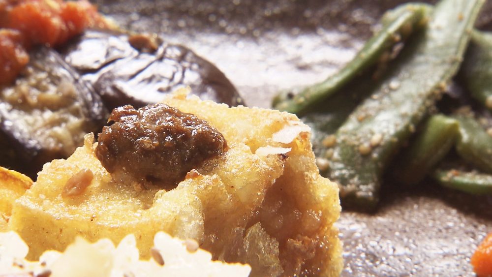 旬の地元野菜を使用