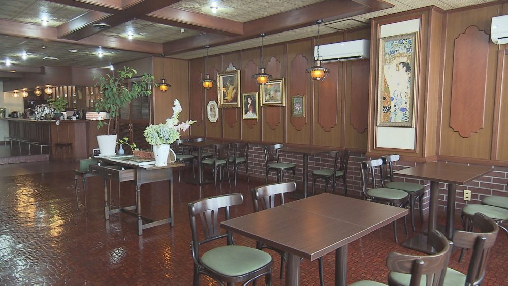 アンティークな空間で