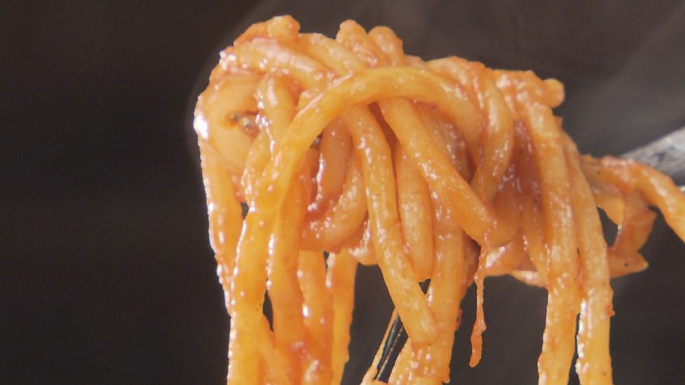 もちもち食感の太麺