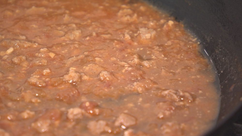 ボロネーゼソースには味噌を