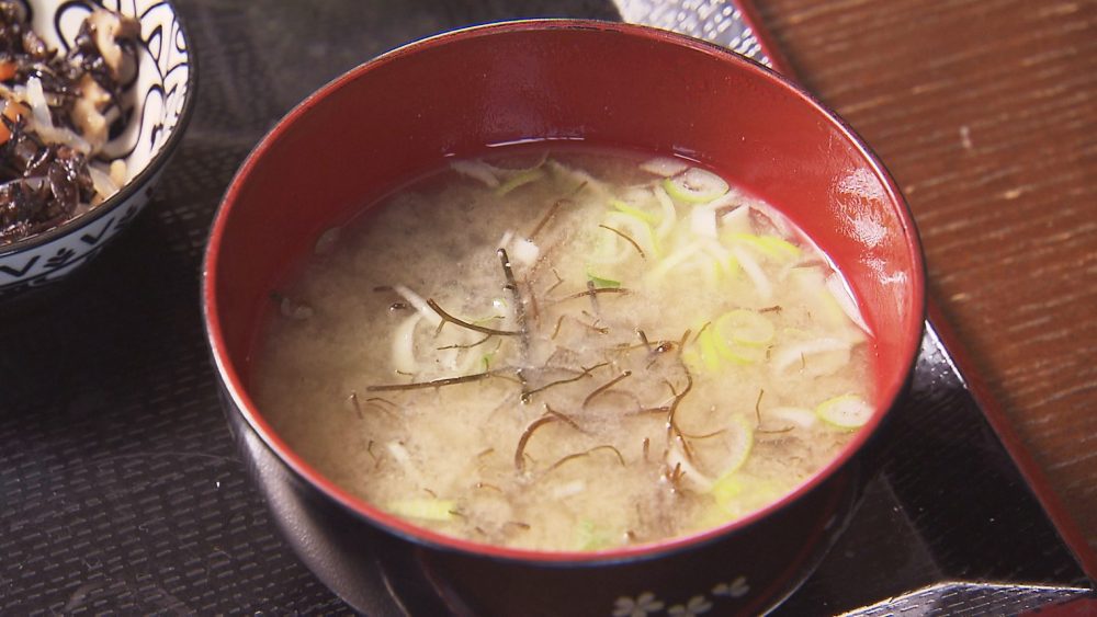 もずくの味噌汁