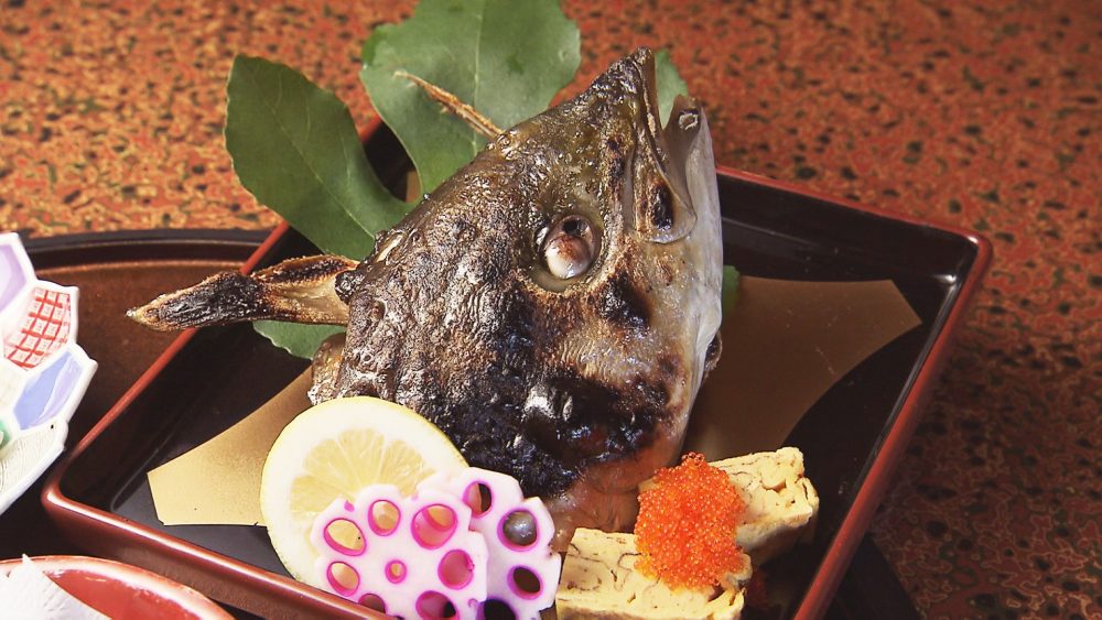 強火かつ遠火で焼き上げ