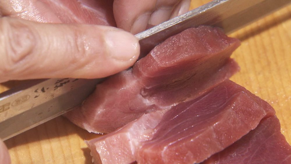 津軽海峡で獲れた魚を使用