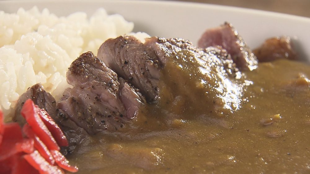 ビーフステーキが!