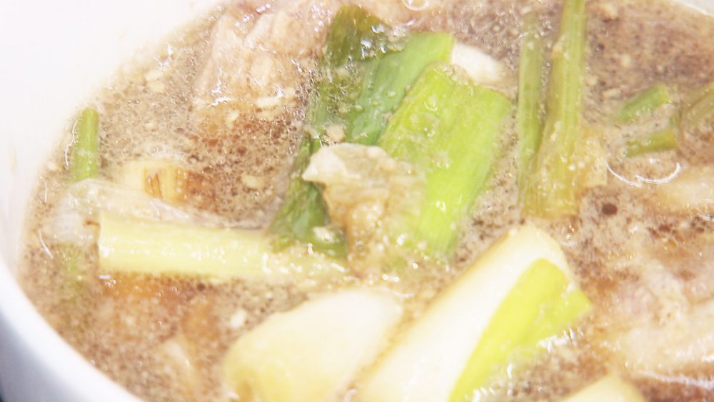 出汁は鰹ベース