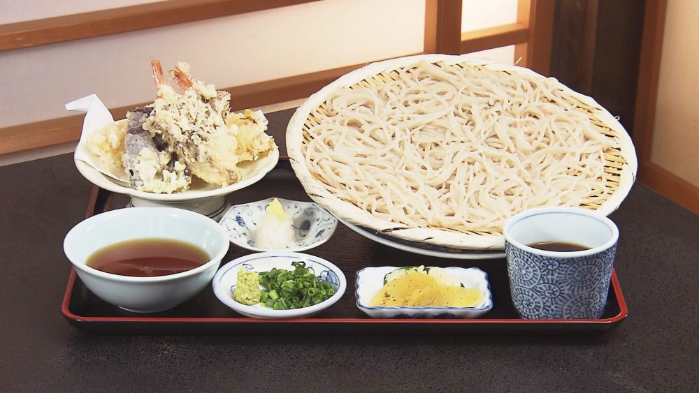 手打ち天ざるそば
