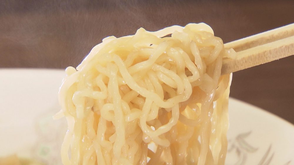 スープに合う自家製麵