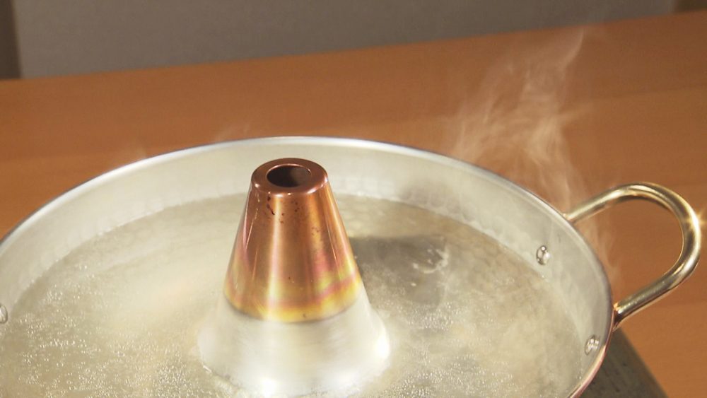 最後はしゃぶしゃぶ!