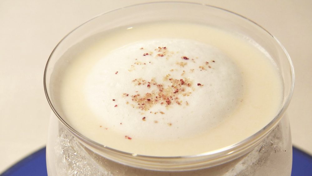 リンゴのスープがいただけます