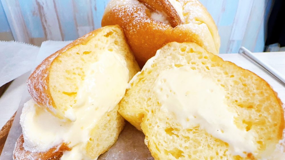 「ドーナッツ」のバニラクリーム