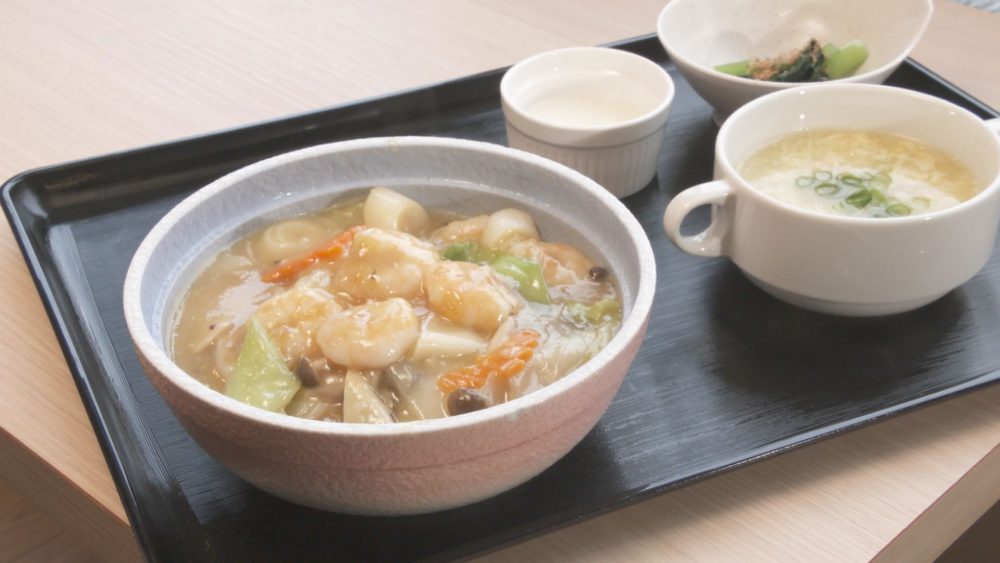 エビ塩あんかけごはん