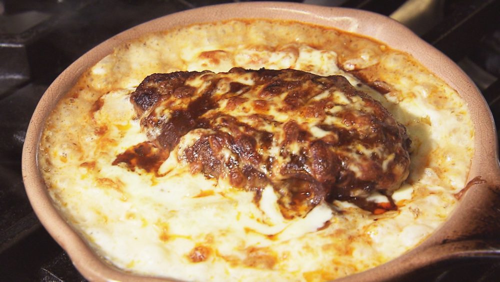 ハンバーグ×パスタ×グラタン　人気の洋食メニューが一度に楽しめる逸品