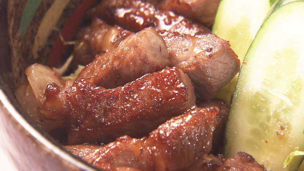 自家製の甘辛ダレで