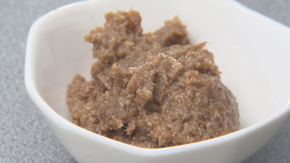 自家製の肉みそを加えてうまみアップ