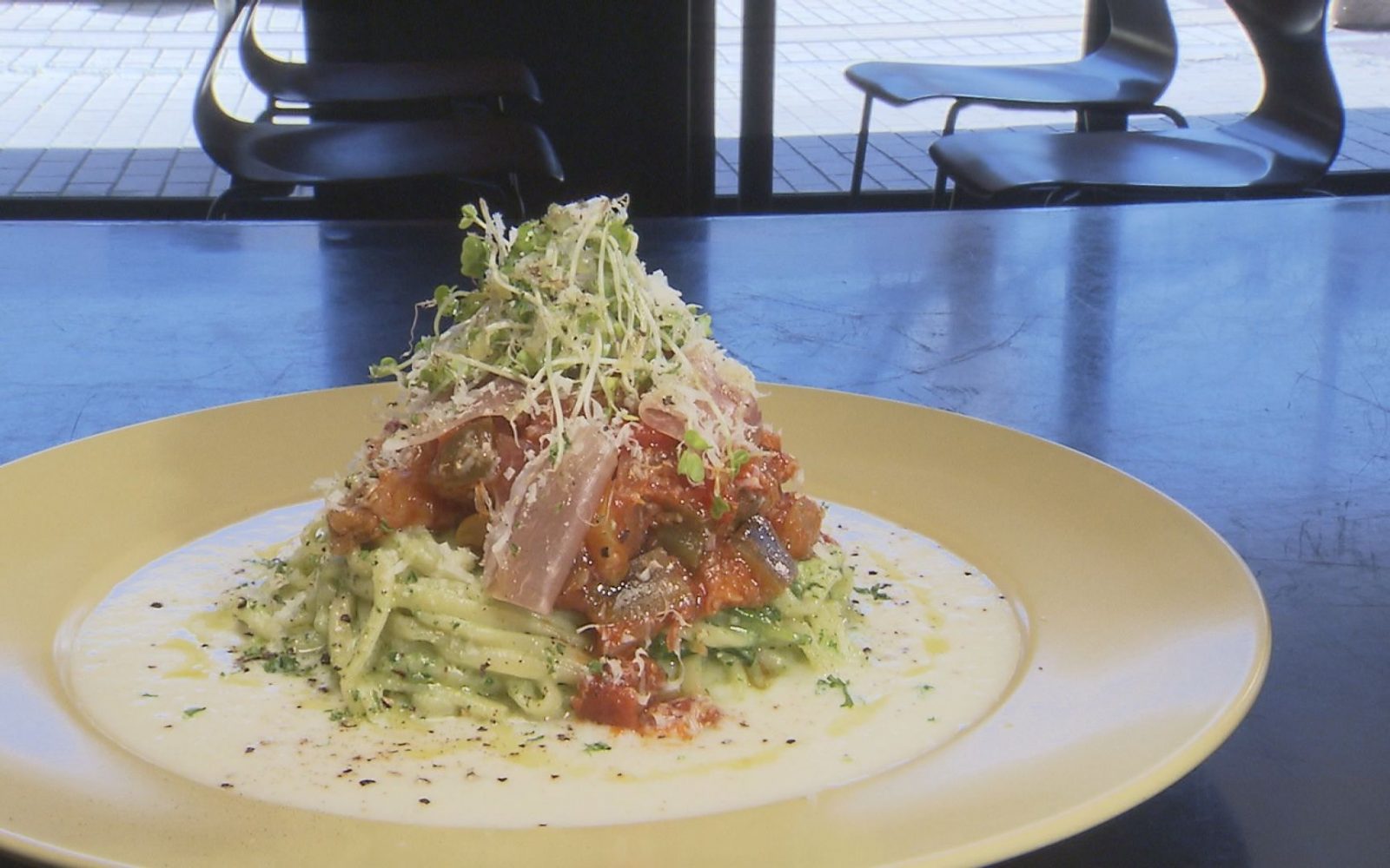 主役級の3品がひと皿に　しあわせがたっぷり詰まった冷製パスタ