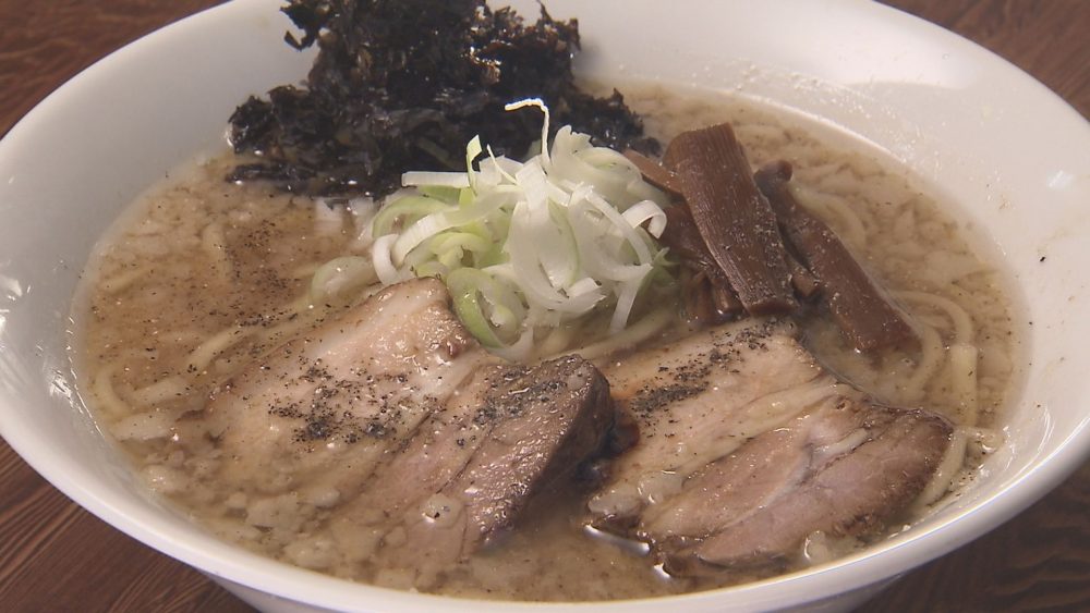 別メニュー「背脂醤油」