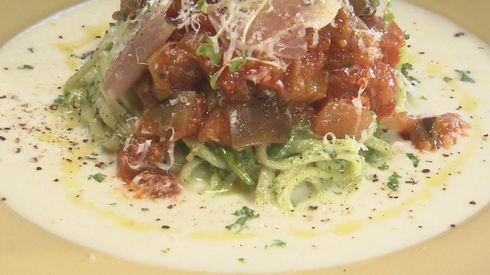 新玉ねぎの冷たいポタージュ