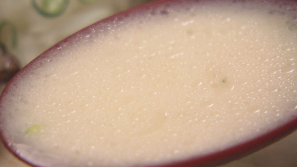 豚骨スープは臭みを少なくサラッとした味わい