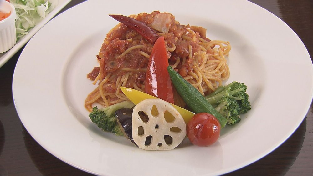 夏限定！ニンニクが食欲をそそるアラビアータ