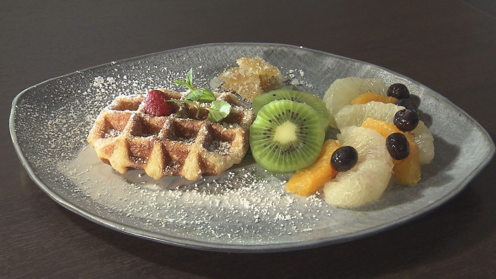 ワッフルプレート