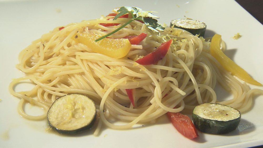 夏野菜たっぷり　爽やかに「和」を感じるパスタランチ