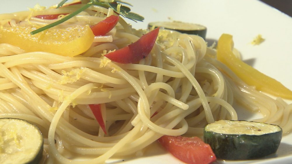 白ワインとだし醤油で和風テイストに