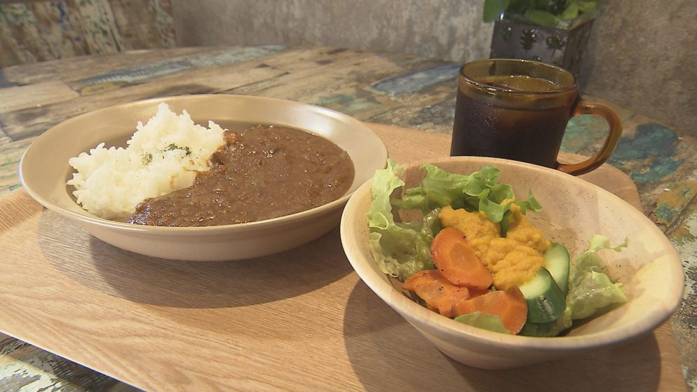 甘口りんごカレーランチ