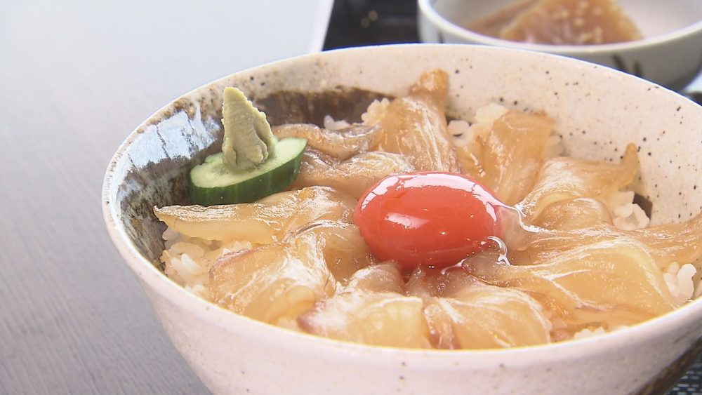 いろいろな食べ方で味わえる　八戸名物・ヒラメの漬け丼