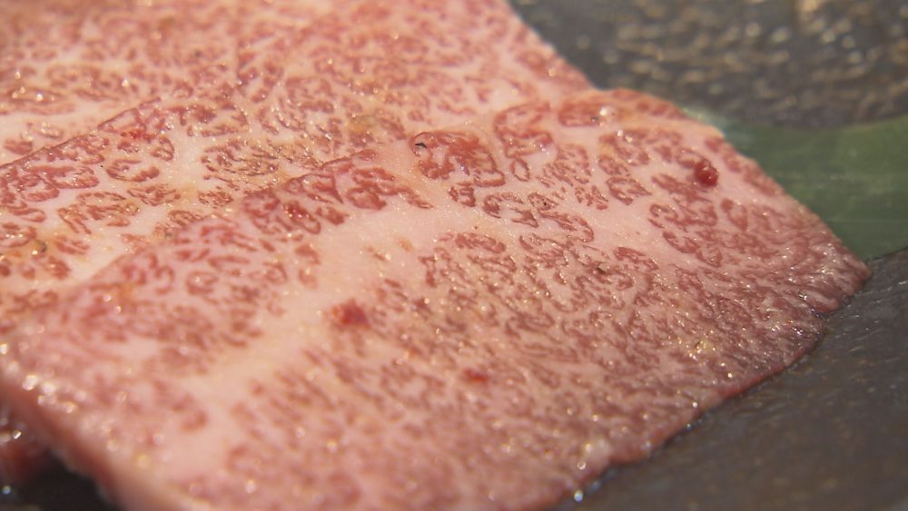 きめ細かな霜降り とろける食感が楽しめる