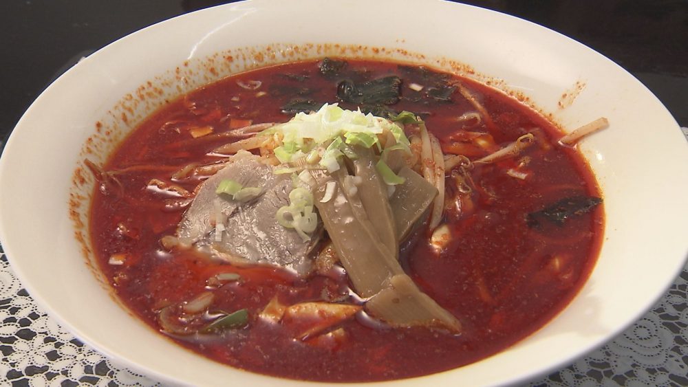 伝説のメニュー「火の玉ラーメン」