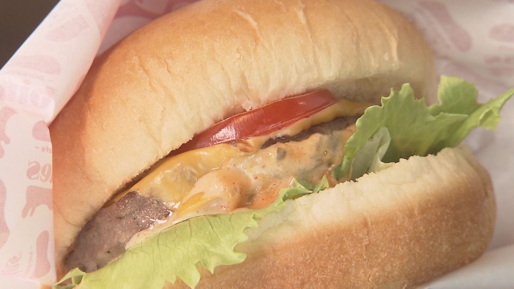 楽しみ方は自由自在　カスタマイズできるハンバーガー