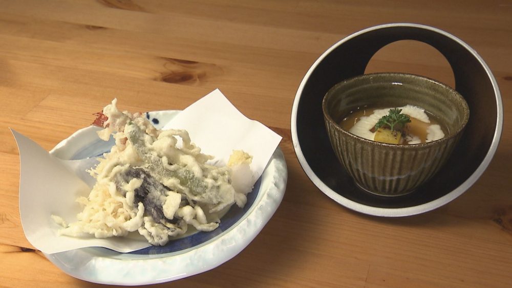 揚げ物や魚料理のメインもおススメ