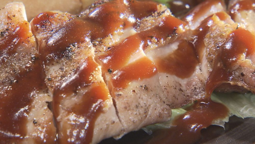 炭火で焼きあげた香ばしさが抜群