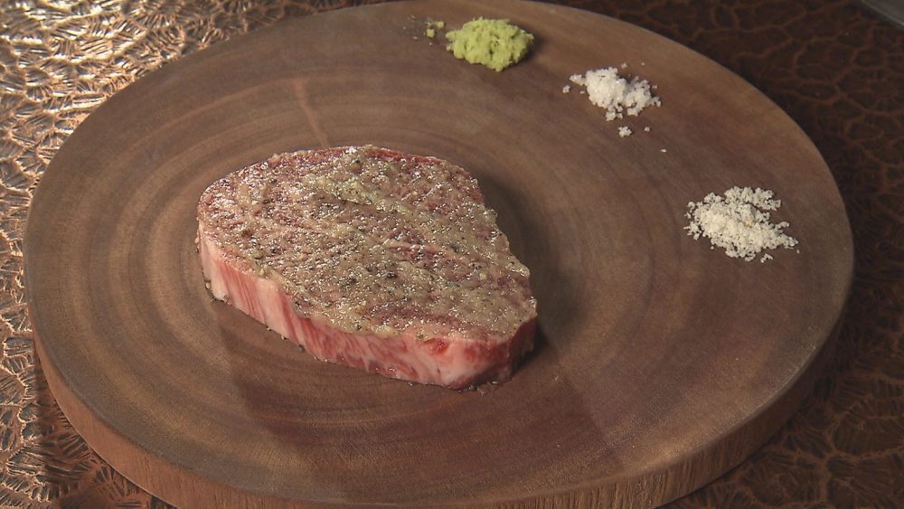 「NAMIKI和牛のヒレステーキ」