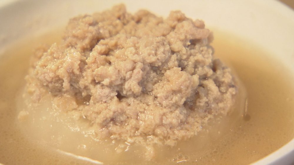 肉味噌たっぷりのふろふき大根