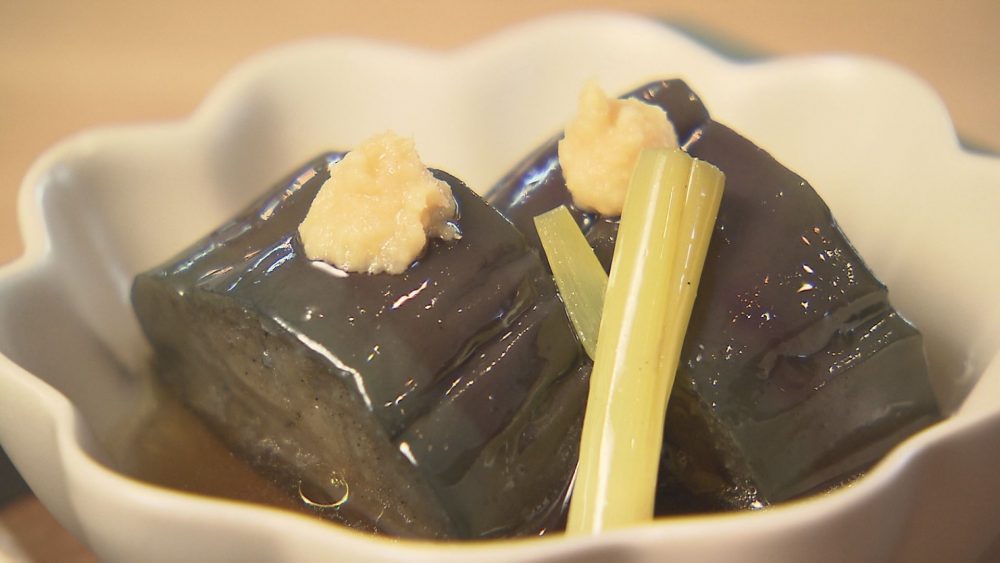 揚げナスの煮びたし