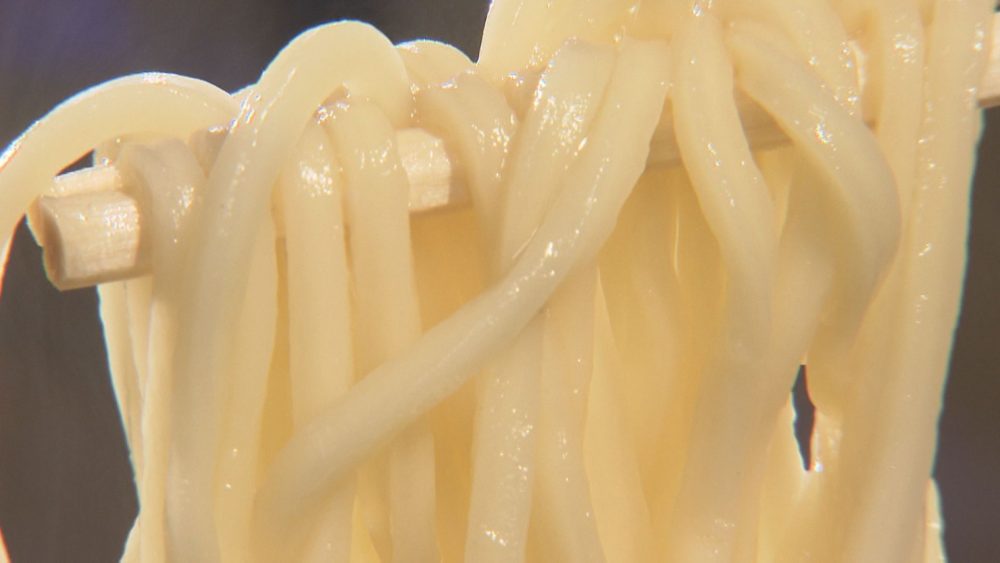 細麺は年配の方に人気