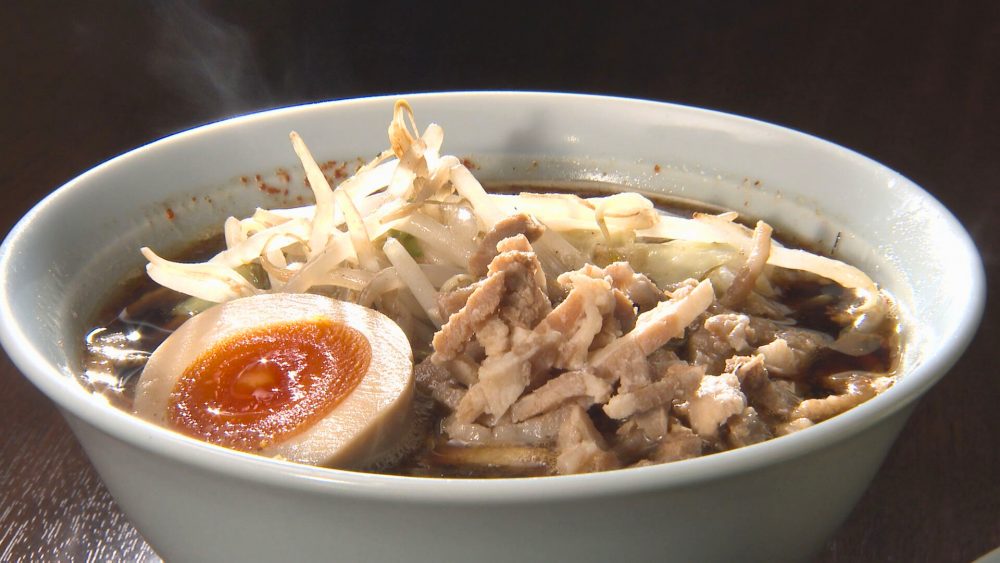 具材たっぷりのつけ汁