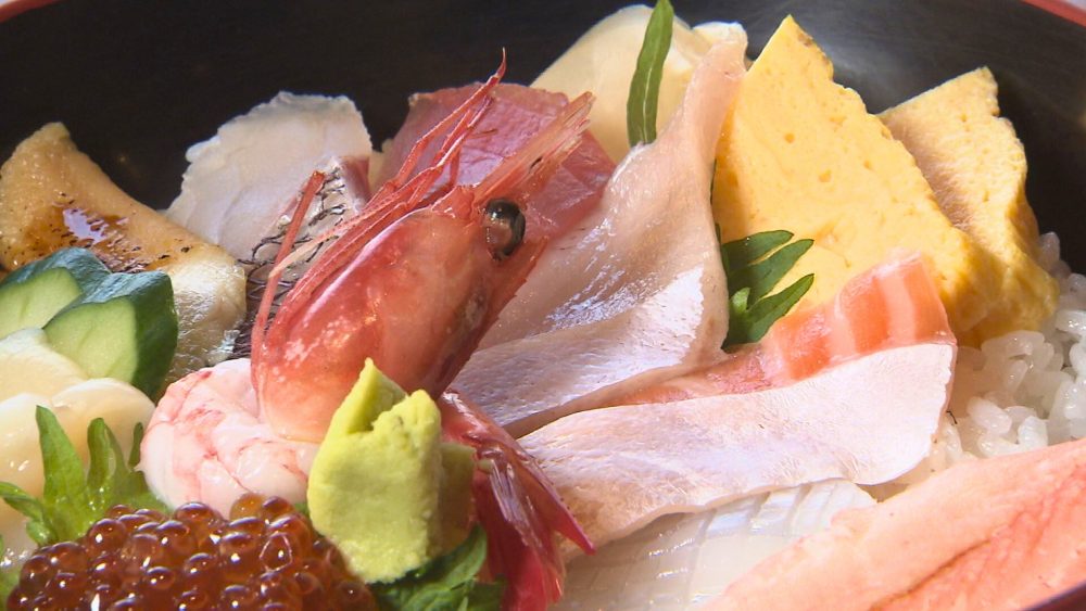 人気の海の幸が10種類
