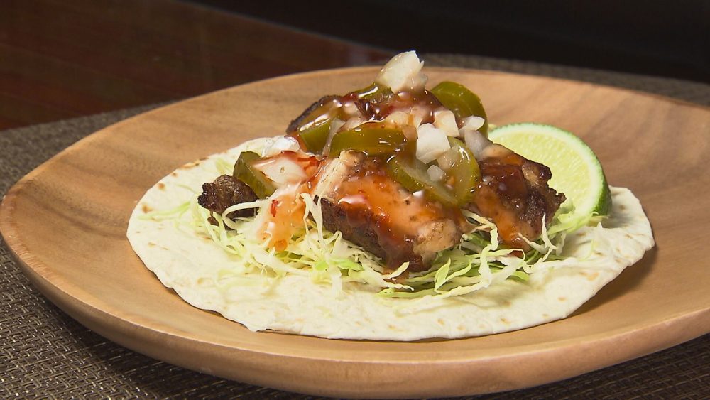 「ジャークチキントルティーヤ」