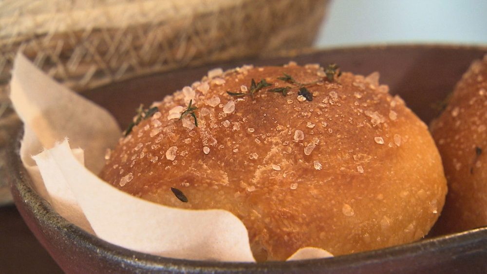 岩塩がアクセント！持ち帰りOK